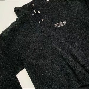 Hard Rock Cafe Newport Beach Fuzzy Sweater XL